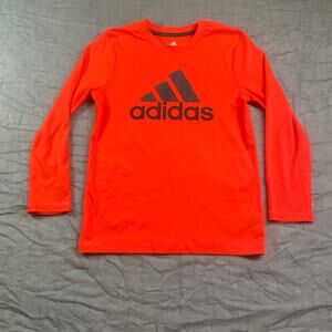 Adidas Boys Long Sleeve Shirt Size 7